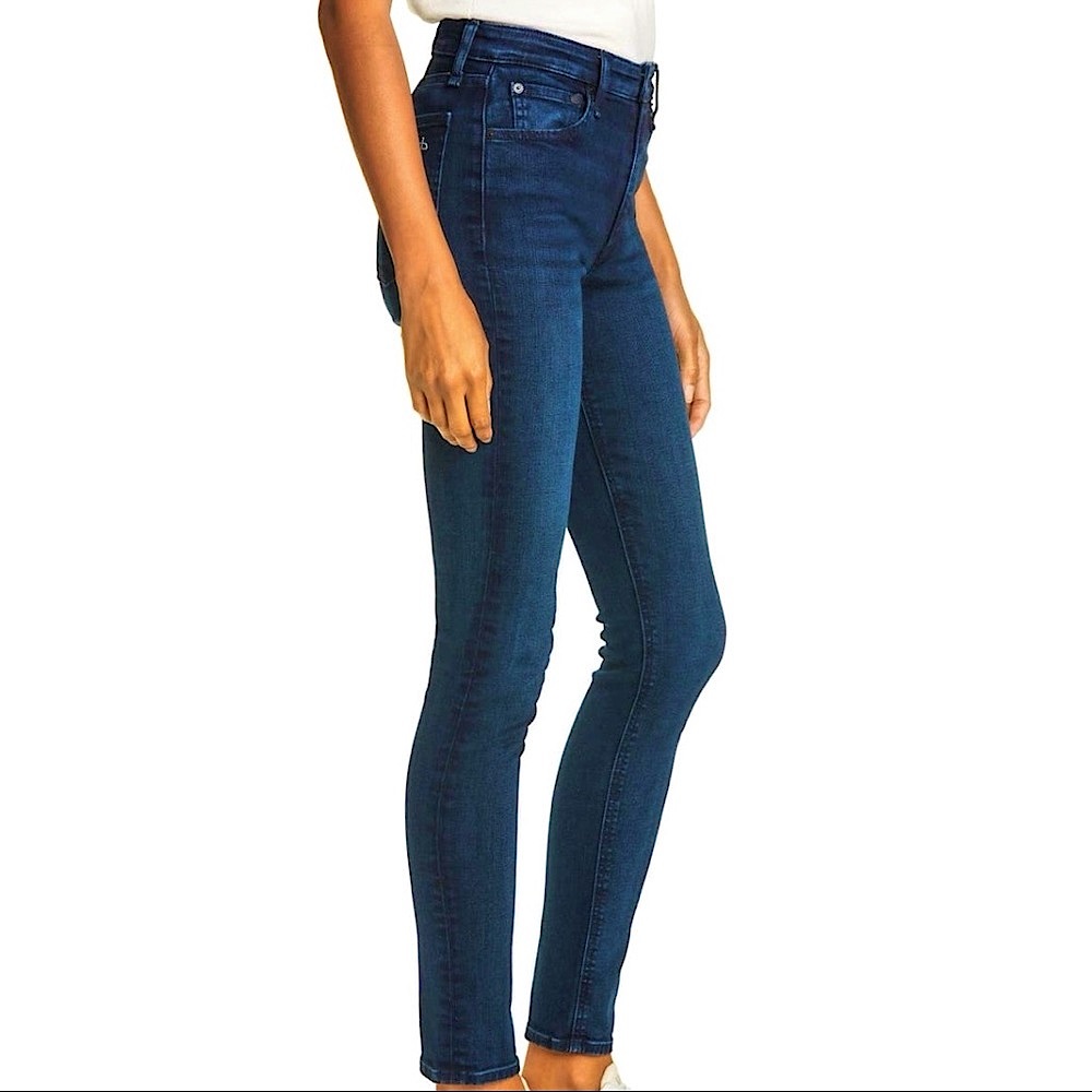 Rag&bone hight-waisted stretchy skinny jeans